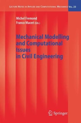 Обложка книги Mechanical model and computational issues in civil engineering