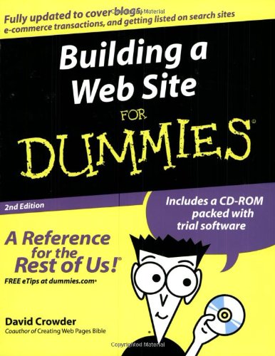Обложка книги Building a Web Site, Для чайников