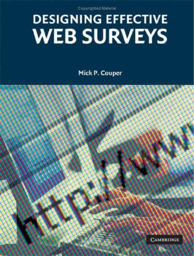 Обложка книги Designing Effective Web Surveys