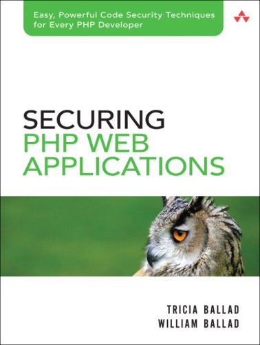 Обложка книги Securing PHP Web Applications