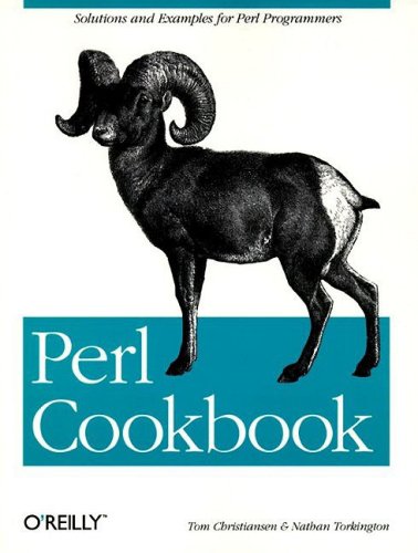 Обложка книги Perl cookbook