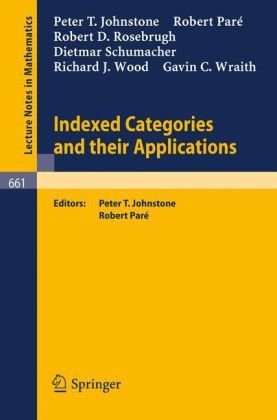 Обложка книги Indexed Categories and Their Applications