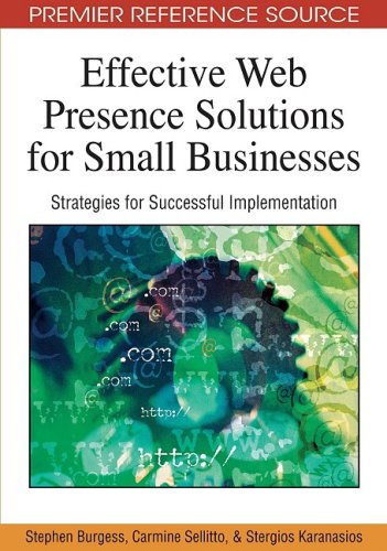 Обложка книги Effective Web Presence Solutions for Small Businesses: Strategies for Successful Implementation