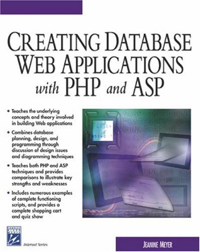 Обложка книги Creating Database Web Applications with PHP and ASP