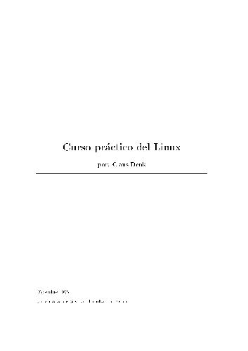 Обложка книги Curso práctico del Linux
