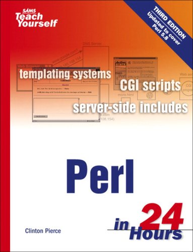 Обложка книги SAMS Teach Yourself Perl in 24 Hours