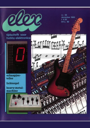 Обложка книги ELEX tijdschrift voor hobby-elektronica 1985-28  issue december