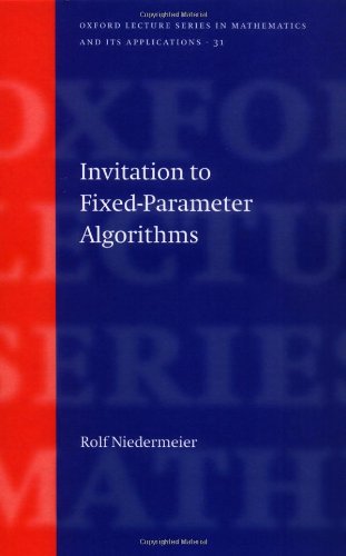 Обложка книги Invitation to fixed-parameter algorithms