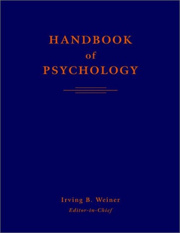 Обложка книги Handbook of psychology. Experimental psychology