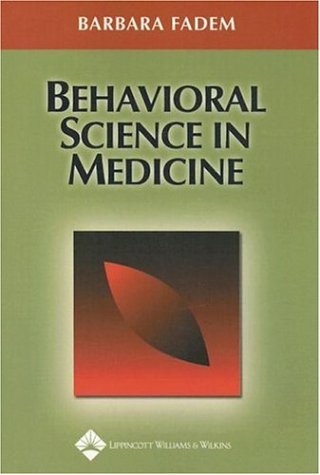 Обложка книги Behavioral Science in Medicine