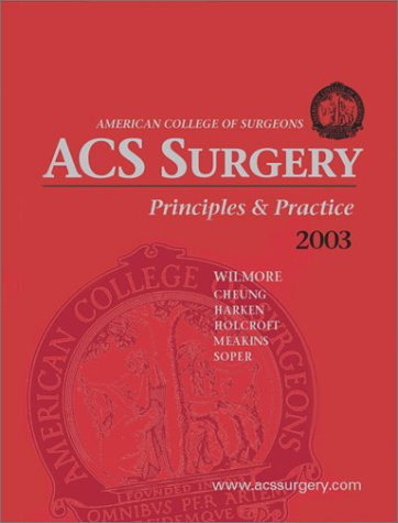Обложка книги ACS Surgery: Principles and Practice 2003