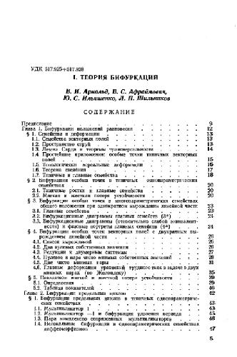 Обложка книги Теория бифуркаций
