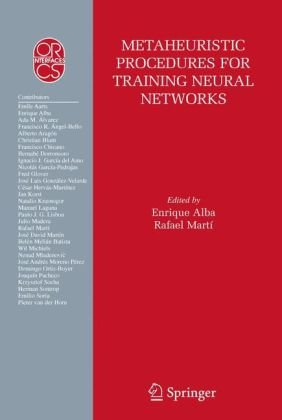 Обложка книги Metaheuristic procedures for training neural networks