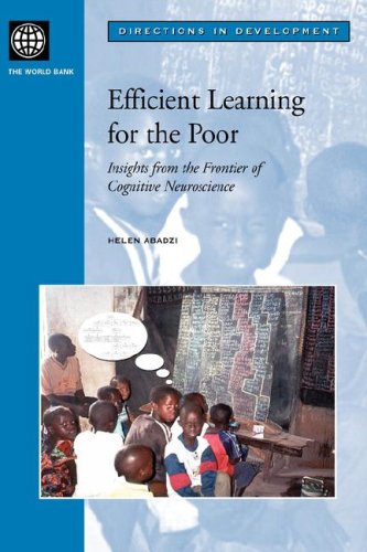 Обложка книги Efficient learning for the poor: insights from the frontier of cognitive neuroscience