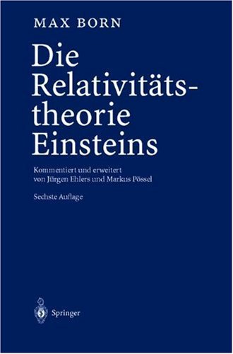 Обложка книги Die Relativitätstheorie Einsteins