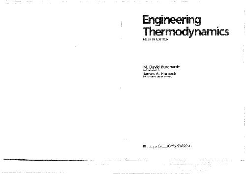 Обложка книги Engineering thermodynamics