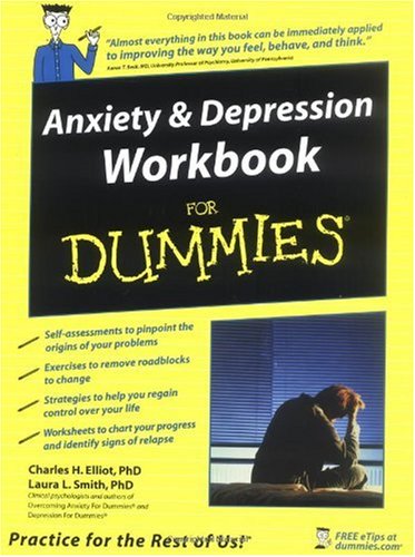 Обложка книги Anxiety &amp; depression workbook for dummies