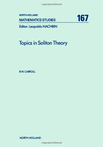 Обложка книги Topics in soliton theory