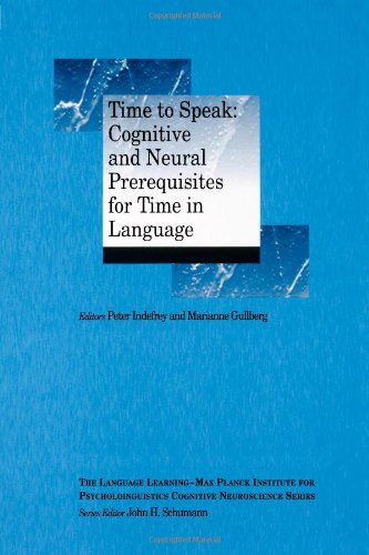 Обложка книги Time to speak: cognitive and neural prerequisites for time in language