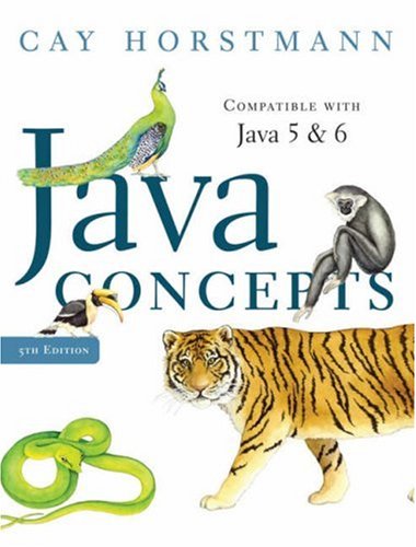 Обложка книги Java concepts