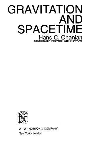 Обложка книги Gravitation and spacetime