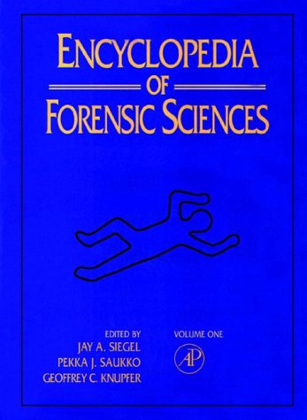 Обложка книги Encyclopedia of Forensic Sciences, four volume set