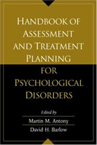 Обложка книги Handbook of Assessment and Treatment Planning for Psychological Disorders