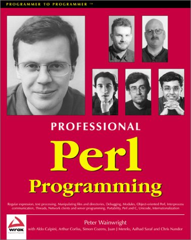 Обложка книги Professional Perl Programming