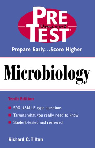 Обложка книги PreTest Self-Assessment and Review. Microbiology