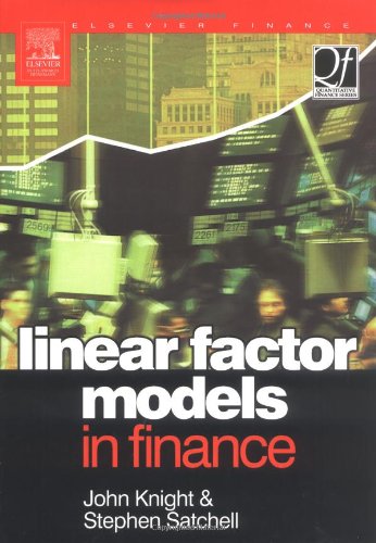 Обложка книги Linear factor models in finance