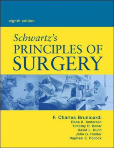 Обложка книги Schwartz's Principles of Surgery, Eighth Edition 