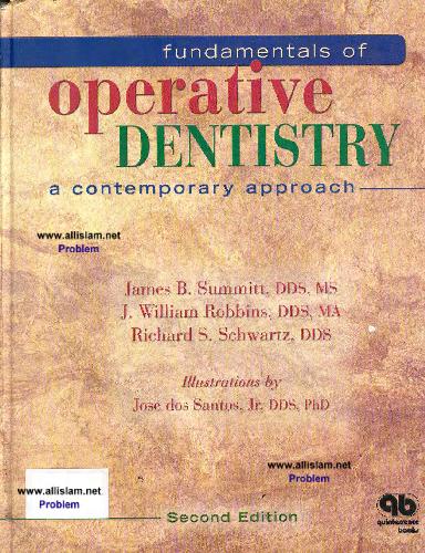 Обложка книги Fundamentals of Operative Dentistry A Contemporary Approach