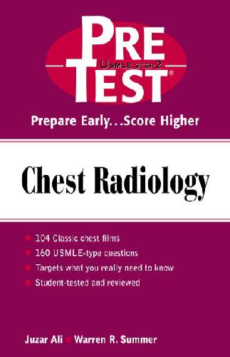 Обложка книги Chest Radiology PreTest Self- Assessment and Review