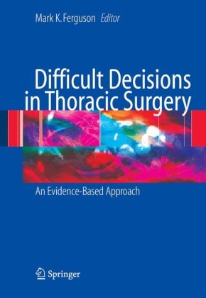 Обложка книги Difficult Decisions in Thoracic Surgery