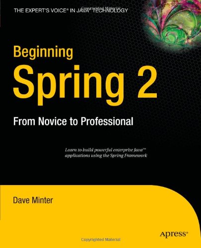 Обложка книги Beginning Spring 2 - From Novice to Pro