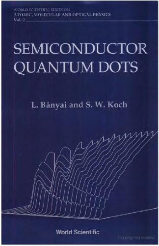 Обложка книги Semiconductor quantum dots