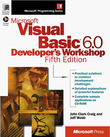 Обложка книги Microsoft Visual Basic 6.0. Мастерская разработчика
