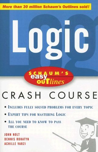 Обложка книги Schaum's Outline of Logic