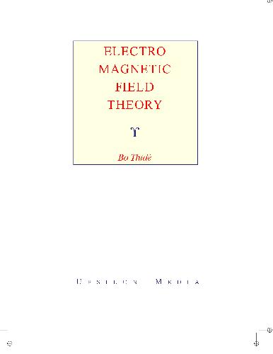 Обложка книги Electromagnetic Field Theory