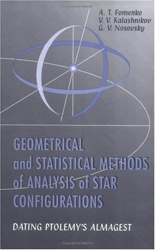 Обложка книги Geometrical and Statistical Methods of Analysis of Star Configurations