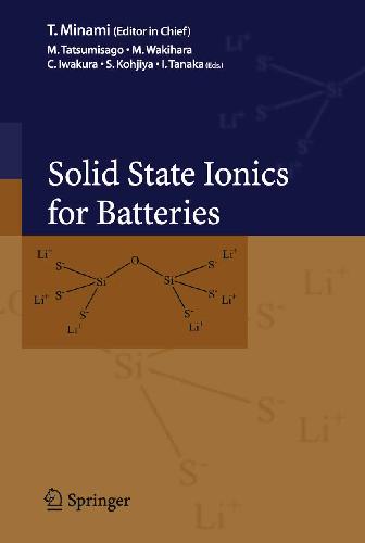 Обложка книги Solid State Ionics for Batteries