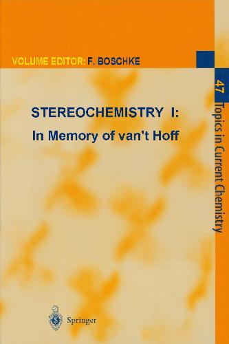 Обложка книги Stereochemistry 1: In Memory of Van't Hoff