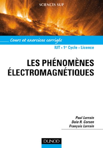 Обложка книги Les phenomenes electromagnetiques: cours, exercices