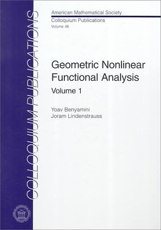 Обложка книги Geometric nonlinear functional analysis