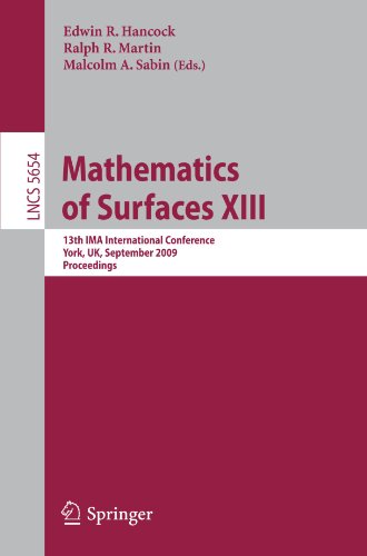 Обложка книги Mathematics of Surfaces XIII: 13th IMA International Conference