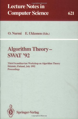 Обложка книги Algorithm Theory - SWAT '92