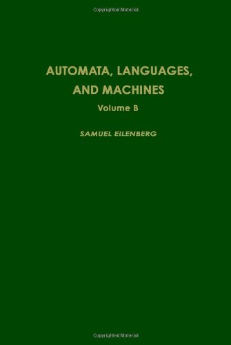 Обложка книги Automata, languages, and machines