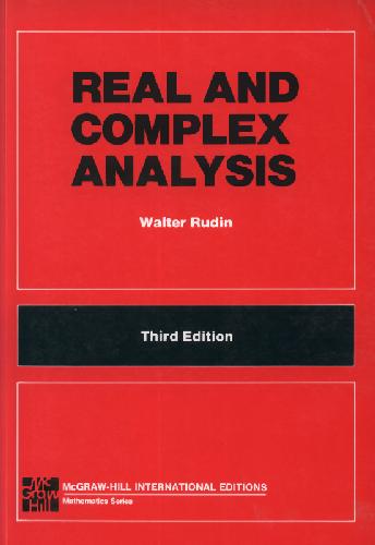 Обложка книги Real and complex analysis