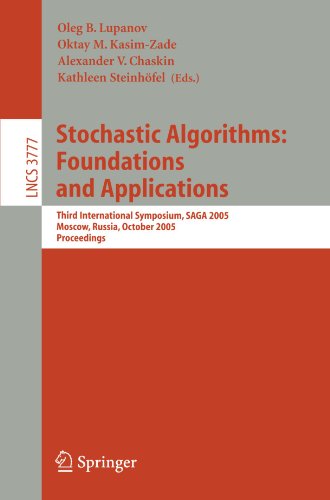 Обложка книги Stochastic Algorithms: Foundations and Applications, 3 conf., SAGA 2005