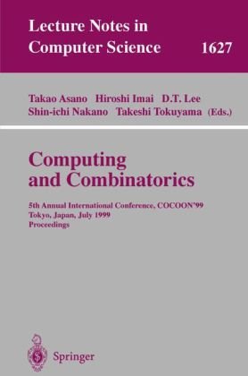 Обложка книги Computing and Combinatorics, 5 conf., COCOON '99